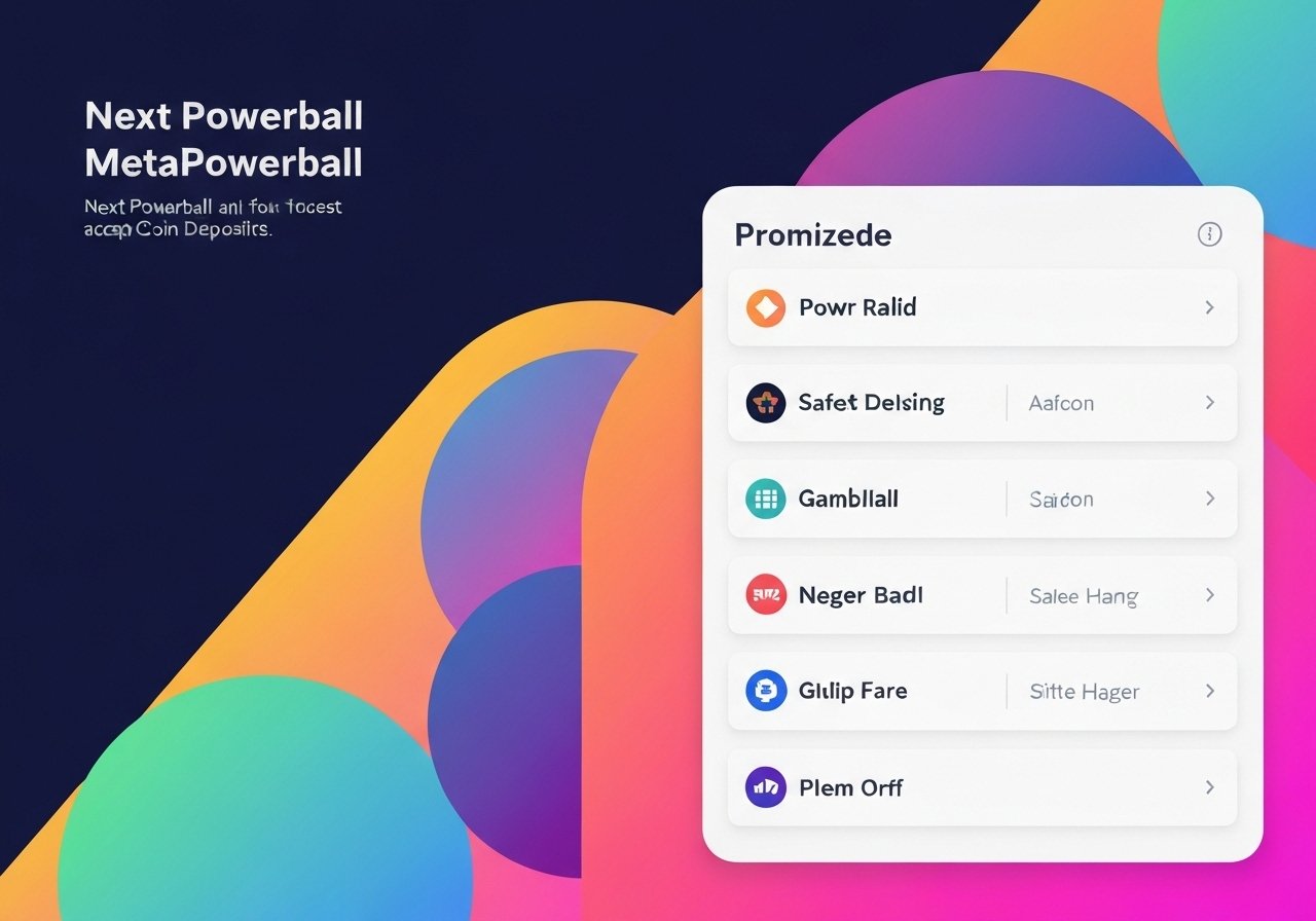 💰 넥스트 파워볼 & 메타파워볼! 코인입금 가능한 곳만 엄선한 안전한 놀이터 순위!